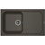 Кухонная мойка Florentina Арона 860 20.225.D0860.302, антрацит, Цвет производителя: чёрный - фото, картинка  Кухонная мойка Florentina Арона 860 20.225.D0860.302, антрацит, Цвет производителя: чёрный - фото