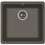 Кухонная мойка Florentina Вега 400 22.315.С0400.302, антрацит, Цвет производителя: чёрный - фото, картинка  Кухонная мойка Florentina Вега 400 22.315.С0400.302, антрацит, Цвет производителя: чёрный - фото