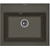 Кухонная мойка Florentina Липси 600 20.120.D0600.302, антрацит, Цвет производителя: чёрный - фото, картинка  Кухонная мойка Florentina Липси 600 20.120.D0600.302, антрацит, Цвет производителя: чёрный - фото
