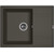 Кухонная мойка Florentina Липси 650 20.125.C0650.302, антрацит, Цвет производителя: чёрный - фото, картинка  Кухонная мойка Florentina Липси 650 20.125.C0650.302, антрацит, Цвет производителя: чёрный - фото