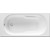 Ванна акриловая Roca Genova N 160x70 см ZRU9302973, Размер - мм: 1600х700 - фото 