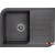 Кухонная мойка Emar EMQ-1695.Q, антрацит, Цвет производителя: антрацит - фото 