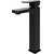 Смеситель для раковины высокий WasserKraft Abens 2003H, черный - фото 