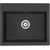 Кухонная мойка Акватон Делия 1A715232LD210, графит, Цвет производителя: графит - фото 
