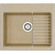 Кухонная мойка Акватон Делия 1A715232LD220, песочный, Цвет производителя: песочный - фото 2