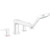 Смеситель для ванны Hansgrohe Talis E 71748700, белый - фото, картинка  Смеситель для ванны Hansgrohe Talis E 71748700, белый - фото