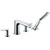 Смеситель для ванны Hansgrohe Metris 31442000 - фото 