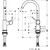 Смеситель для раковины Hansgrohe Talis 32080000 - фото 3
