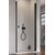 Душевая дверь Radaway Nes 8 Black DWJ I 100 см 10076100-54-01R (стекло 8 мм), черный/прозрачное - фото 