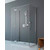Душевое ограждение Radaway Essenza New KDJ+S 80х80 см L, хром/прозрачное - фото 