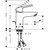Смеситель для раковины Hansgrohe Logis Loop 100 CoolStart 71154000 - фото 5