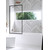 Шторка для ванны Radaway Modo New Black PNJ II Frame 50 см 10006050-54-56 (стекло 8 мм), черный/прозрачное - фото 