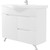 Тумба напольная с раковиной Mirsant Soho 100 см, белый - фото 