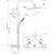 Душевая стойка с термостатом Ideal Standard IdealRain Eco TH A6421AA - фото, картинка 3 Душевая стойка с термостатом Ideal Standard IdealRain Eco TH A6421AA - фото 3