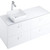 Тумбы подвесные со столешницей Ravak SD Comfort 120 см X000001377, белый - фото, картинка  Тумбы подвесные со столешницей Ravak SD Comfort 120 см X000001377, белый - фото