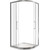 Душевое ограждение Bas Neo R-80-C-CH 80х80 см, хром/прозрачное - фото 