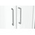 Душевое ограждение Bravat Line 90х90 см BS090.1201A, хром/прозрачное - фото 3