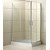 Душевое ограждение BelBagno 90х70 см UNO-AH-2-90/70-C-Cr, хром/прозрачное - фото 