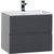 Тумба подвесная с раковиной Aquanet Алвита 70 см 183992, серый антрацит - фото, картинка  Тумба подвесная с раковиной Aquanet Алвита 70 см 183992, серый антрацит - фото