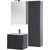 Тумба подвесная с раковиной Aquanet Алвита 70 см 183992, серый антрацит - фото, картинка 7 Тумба подвесная с раковиной Aquanet Алвита 70 см 183992, серый антрацит - фото 7