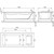 Ванна акриловая Jacob Delafon Sofa 180х80 см E60516RU-00, Размер - мм: 1800х800 - фото 10