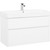 Тумба подвесная с раковиной Aquanet Бруклин 100 см 203961, белый - фото 