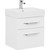 Тумба подвесная с раковиной Aquanet Виченца 60 см 196252, белый - фото, картинка  Тумба подвесная с раковиной Aquanet Виченца 60 см 196252, белый - фото