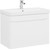 Тумба подвесная с раковиной Aquanet София 80 см 199869, белый - фото 