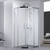 Душевое ограждение Aquanet Delta NPE2142 90x90 см (стекло 8 мм), хром/прозрачное - фото 