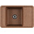 Кухонная мойка Акватон Беллис 1A725032BS270, терракотовый, Цвет производителя: терракотовый - фото 
