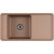 Кухонная мойка Акватон Беллис 1A725132BS260, латте, Цвет производителя: латте - фото 