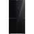 Холодильник Side by Side Korting KNFM 81787 GN (чёрное стекло) - фото 