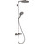 Душевая стойка с термостатом Hansgrohe Raindance Select S Showerpipe 240 1jet PowderRain 27633340, черный хром - фото 