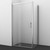 Душевое ограждение WasserKraft Berkel 110х100 см 48P16, хром/прозрачное - фото 
