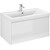 Тумба подвесная с раковиной Velvex Klaufs 80 см tpKLA.80.1Y-616.216, белый глянец - фото 