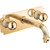 Смеситель для раковины настенный Cezares OLIMP-BLS2-03/24-M, золото - фото 