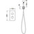Набор для гигиенического душа с термостатом Timo Petruma 5089/00SM - фото 3