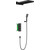 Душевая система для душа с термостатом Timo Petruma SX-5039/03SM, черный матовый - фото 