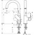 Смеситель для раковины Hansgrohe Vernis Blend 71554000 - фото 2