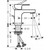 Смеситель для раковины Hansgrohe Vernis Shape 71560000 - фото 2