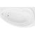 Ванна акриловая Aquanet Jersey 170x100 см 203989 R - фото 