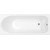 Ванна акриловая Aquanet West 160х70 см 204054, Размер - мм: 1600х700 - фото, картинка  Ванна акриловая Aquanet West 160х70 см 204054, Размер - мм: 1600х700 - фото