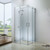 Душевое ограждение Berges Wasserhaus Melita 90х90 см 061028, хром/прозрачное - фото 2