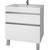 Тумба напольная с раковиной Dreja Grace Plus 70 см 99.0905, белый глянец - фото 11
