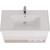 Тумба подвесная с раковиной Dreja Perfecto 90 см 99.0808, белый глянец - фото 8