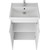 Тумба напольная с раковиной Dreja Q Plus 55 см 99.1008, белый глянец - фото 9