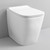 Унитаз приставной безободковый ArtCeram A16 ASV004 05 00, белый матовый - фото 