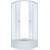 Душевое ограждение Triton Стандарт В1 Аква Полосы 90х90 см, белый/узор - фото 