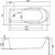 Ванна акриловая Cersanit Santana 160x70 см, Размер - мм: 1600х700 - фото, картинка 10 Ванна акриловая Cersanit Santana 160x70 см, Размер - мм: 1600х700 - фото 10
