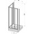Душевое ограждение Ravak Supernova ASDP3+APSS 90x90 см, белый/матовое - фото 11